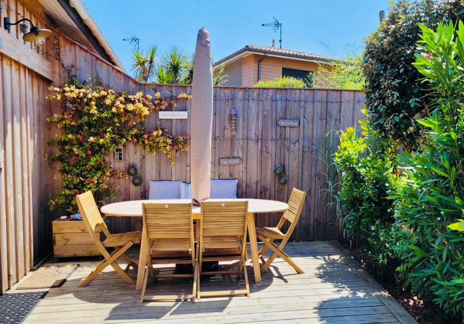 Cocon Entre Presqu'Ile Du Cap Ferret Et Plages Oceanes - Terrasse - 1 Velo Gratuit Ares Eksteriør bilde